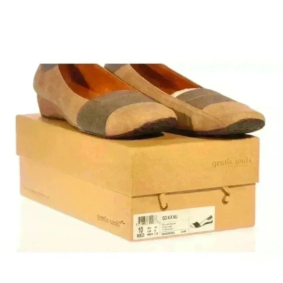 Kenneth Cole Gentle Souls Iso Kix Leather Slip-On Charcoal Size 10 NEW NIB; $185 - Picture 6 of 6